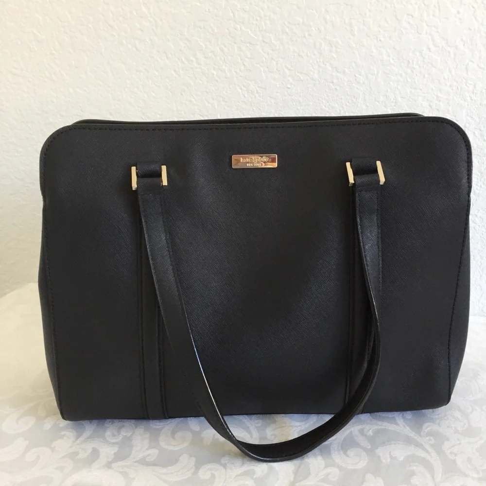 Kate Spade black NEWBURY LANE LODEN Tote